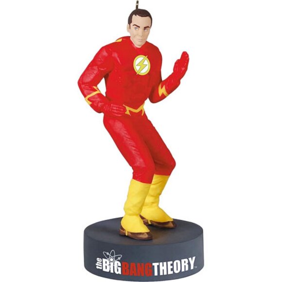Hallmark Other - Hallmark Keepsake Big Bang Theory Sheldon Cooper Flash DC Cosplay Ornament 2021